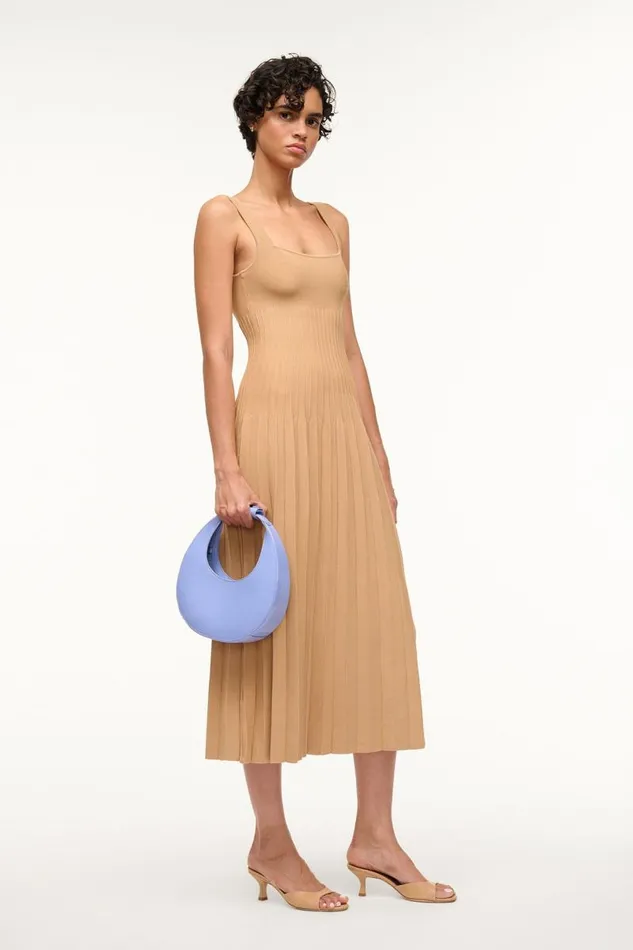 STAUD Crossbody STAUD MINI MOON BAG BLUE HYDRANGEA 8211 Women STAUD Crossbody STAUD MINI MOON BAG BLUE HYDRANGEA 8211 Women
