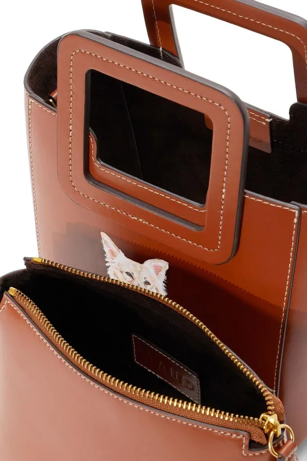 STAUD Custom Handbags STAUD CUSTOM MINI SHIRLEY LEATHER BAG TAN 8211 Women STAUD Custom Handbags STAUD CUSTOM MINI SHIRLEY LEATHER BAG TAN 8211 Women