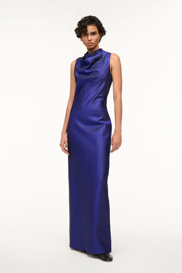 STAUD Dresses STAUD ROCHELLE DRESS VIOLET 8211 Women