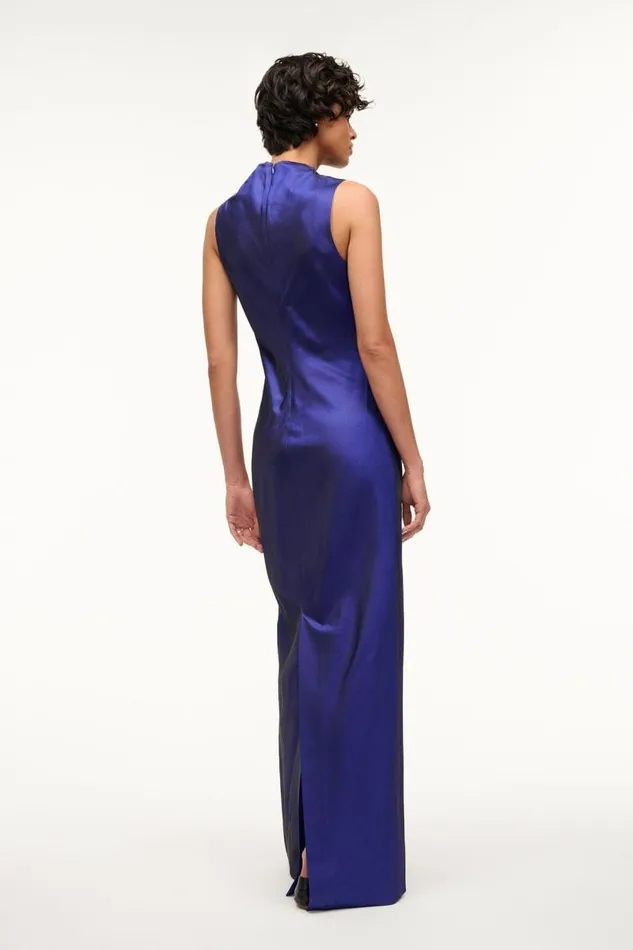 STAUD Dresses STAUD ROCHELLE DRESS VIOLET 8211 Women STAUD Dresses STAUD ROCHELLE DRESS VIOLET 8211 Women