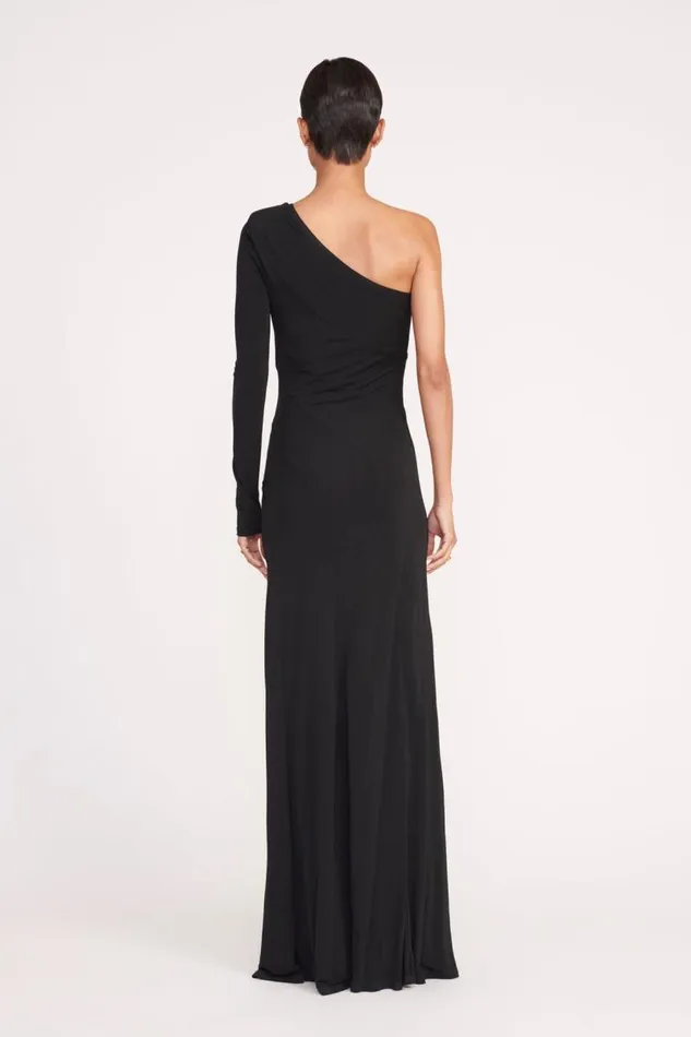 STAUD Dresses STAUD SERENA DRESS BLACK 8211 Women STAUD Dresses STAUD SERENA DRESS BLACK 8211 Women