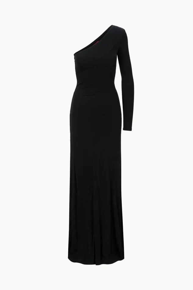 STAUD Dresses STAUD SERENA DRESS BLACK 8211 Women STAUD Dresses STAUD SERENA DRESS BLACK 8211 Women