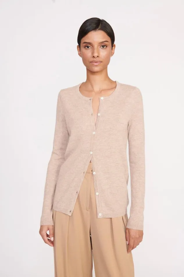 STAUD Knits ADAN CARDIGAN BEIGE 8211 Women