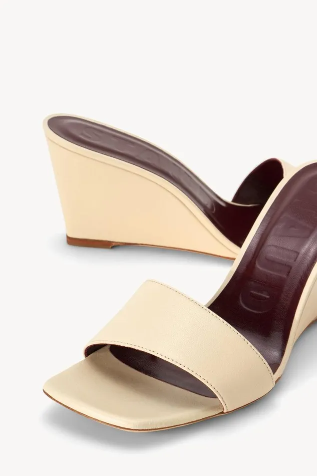 STAUD Platforms and Wedges STAUD BILLIE WEDGE CREAM 8211 Women