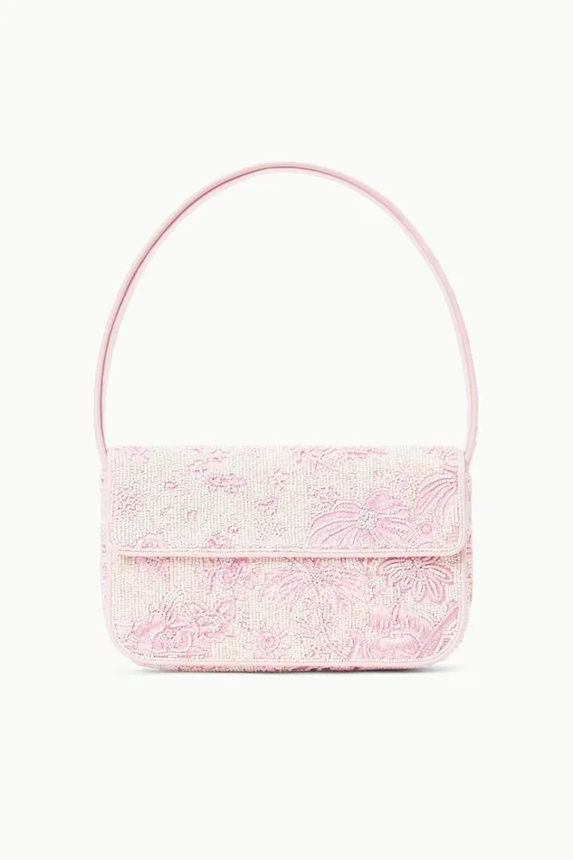 STAUD Shoulder STAUD TOMMY BAG IVORY CHERRY BLOSSOM TOILE 8211 Women