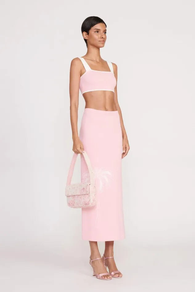 STAUD Shoulder STAUD TOMMY BAG IVORY CHERRY BLOSSOM TOILE 8211 Women STAUD Shoulder STAUD TOMMY BAG IVORY CHERRY BLOSSOM TOILE 8211 Women