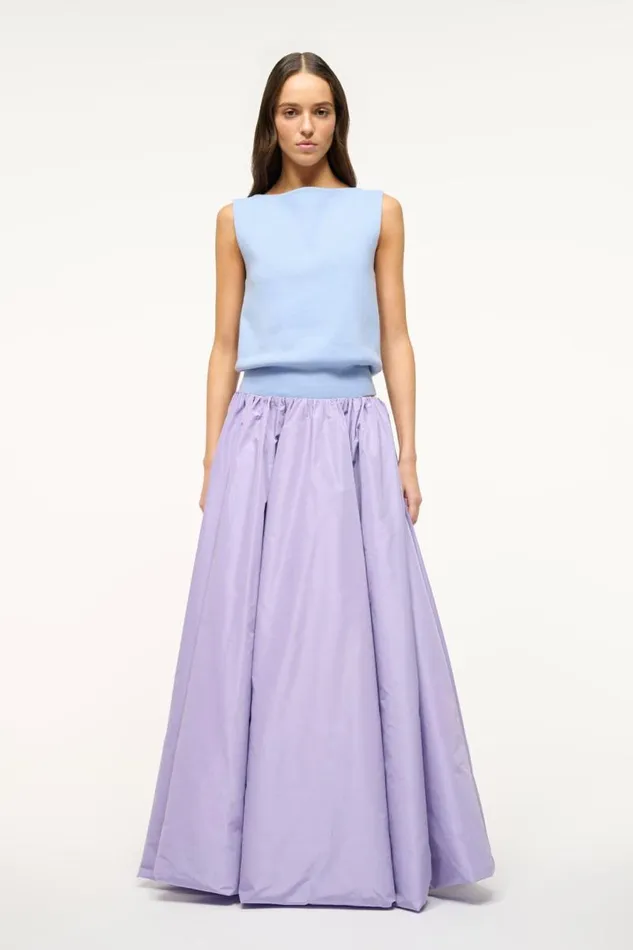 STAUD Skirts STAUD BELLAGIO SKIRT LILAC 8211 Women