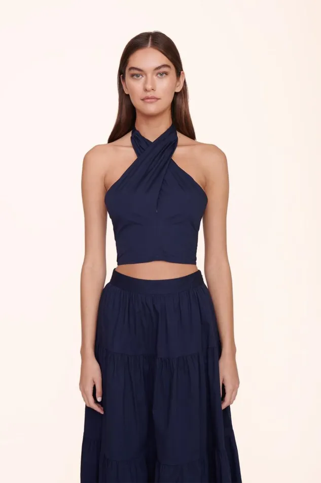 STAUD Skirts STAUD SEA SKIRT NAVY 8211 Women STAUD Skirts STAUD SEA SKIRT NAVY 8211 Women