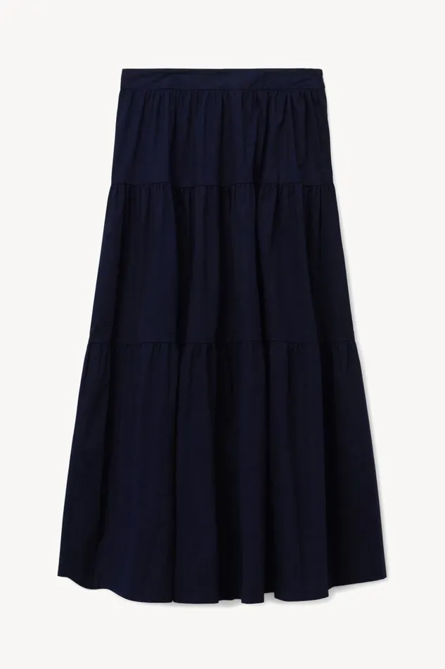 STAUD Skirts STAUD SEA SKIRT NAVY 8211 Women STAUD Skirts STAUD SEA SKIRT NAVY 8211 Women