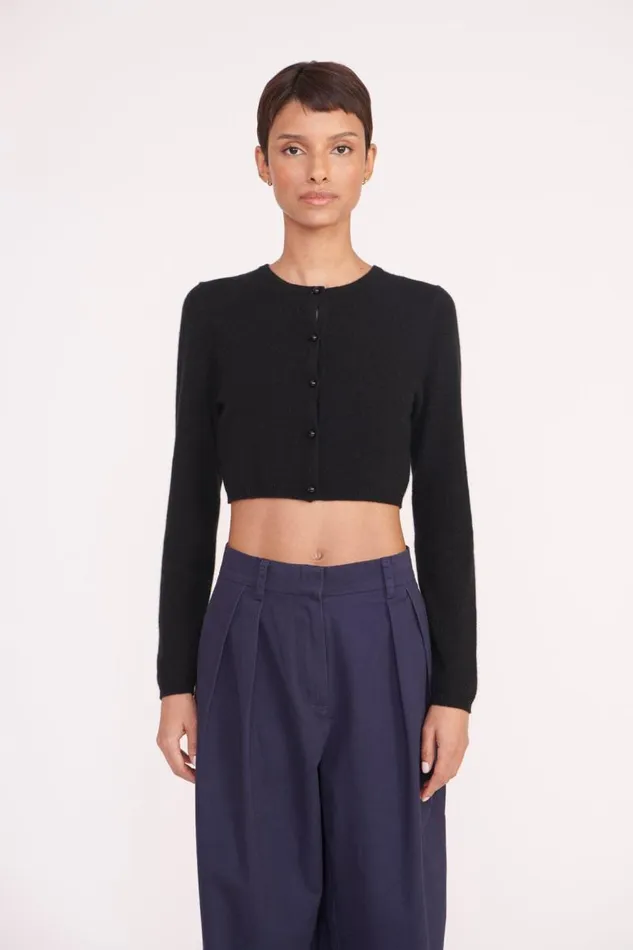STAUD Sweaters STAUD DEANNA SWEATER BLACK 8211 Women
