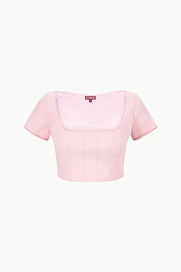 STAUD Tops STAUD ANYA TOP CHERRY BLOSSOM 8211 Women STAUD Tops STAUD ANYA TOP CHERRY BLOSSOM 8211 Women