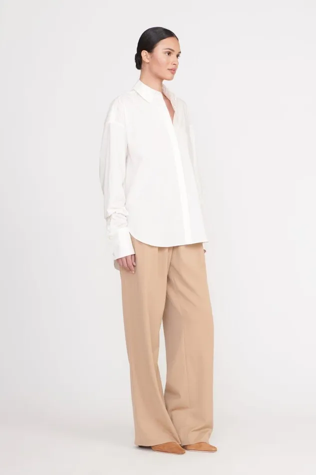 STAUD Tops STAUD COLTON SHIRT WHITE 8211 Women STAUD Tops STAUD COLTON SHIRT WHITE 8211 Women