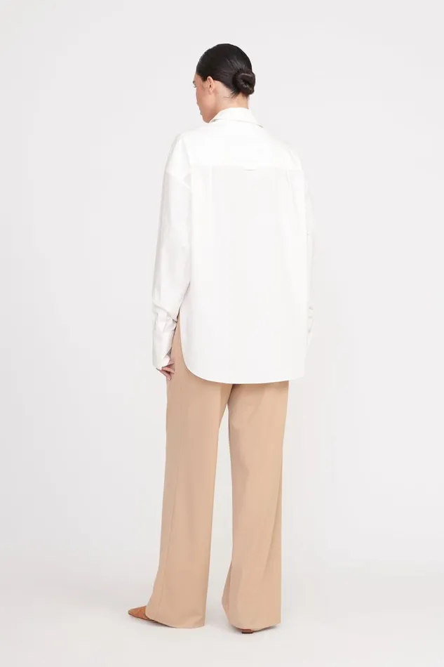 STAUD Tops STAUD COLTON SHIRT WHITE 8211 Women STAUD Tops STAUD COLTON SHIRT WHITE 8211 Women