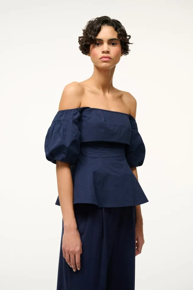 STAUD Tops STAUD PALERMO TOP NAVY 8211 Women