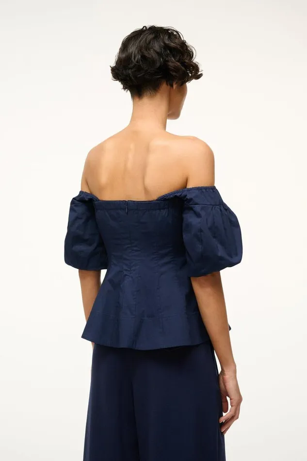 STAUD Tops STAUD PALERMO TOP NAVY 8211 Women STAUD Tops STAUD PALERMO TOP NAVY 8211 Women