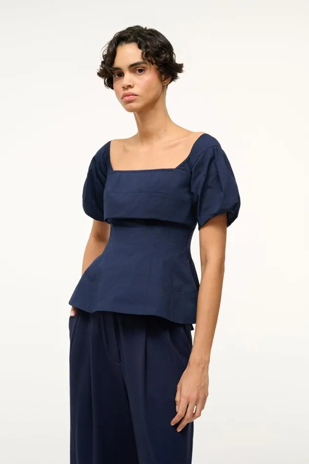 STAUD Tops STAUD PALERMO TOP NAVY 8211 Women STAUD Tops STAUD PALERMO TOP NAVY 8211 Women