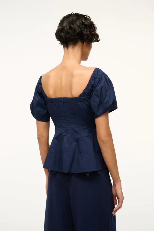 STAUD Tops STAUD PALERMO TOP NAVY 8211 Women STAUD Tops STAUD PALERMO TOP NAVY 8211 Women