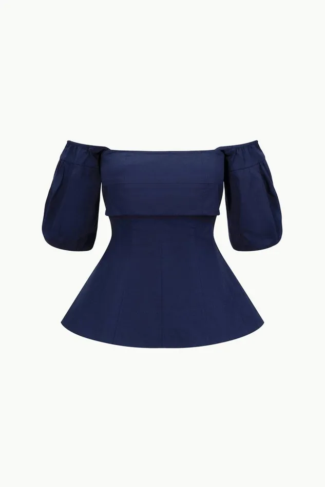 STAUD Tops STAUD PALERMO TOP NAVY 8211 Women STAUD Tops STAUD PALERMO TOP NAVY 8211 Women