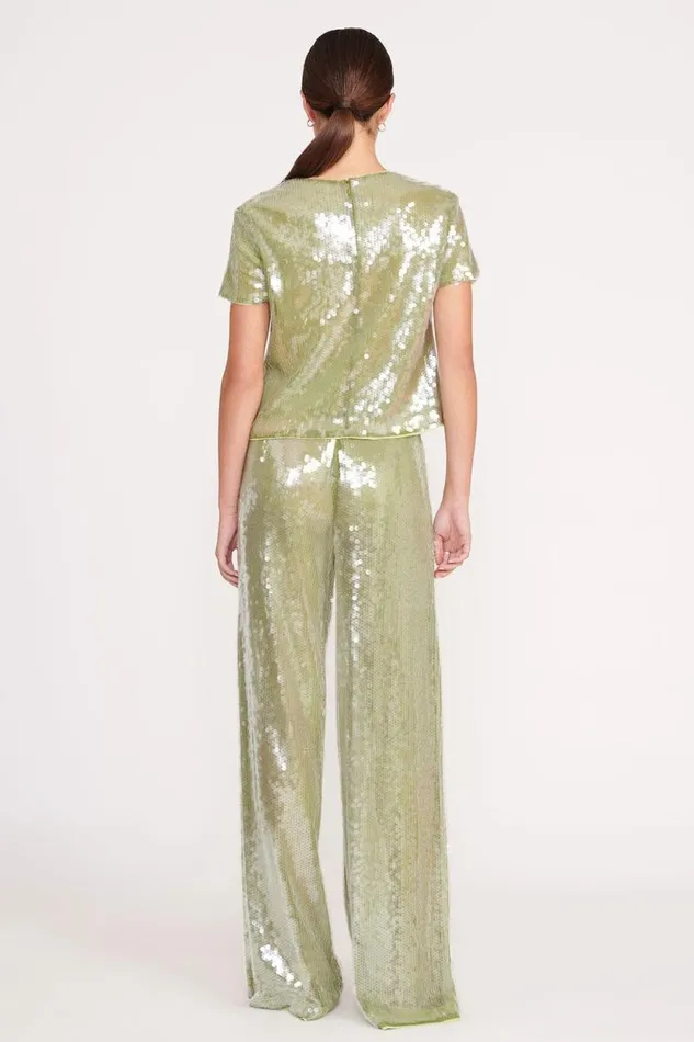 STAUD Tops STAUD QUINCY TOP GARDEN MOSS 8211 Women STAUD Tops STAUD QUINCY TOP GARDEN MOSS 8211 Women