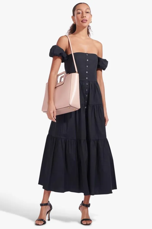 STAUD Totes STAUD SHIRLEY LEATHER BAG BLUSH 8211 Women STAUD Totes STAUD SHIRLEY LEATHER BAG BLUSH 8211 Women