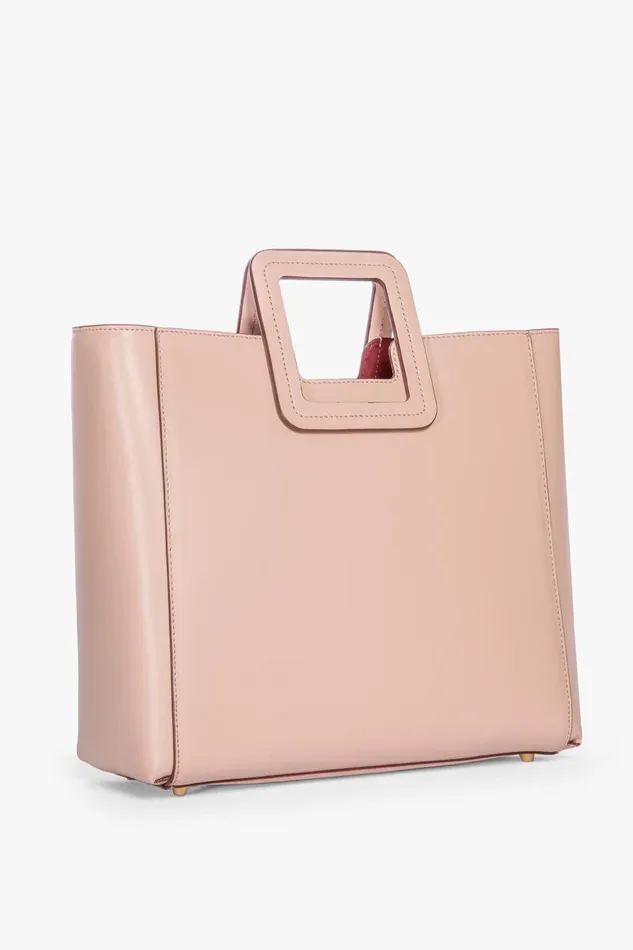 STAUD Totes STAUD SHIRLEY LEATHER BAG BLUSH 8211 Women STAUD Totes STAUD SHIRLEY LEATHER BAG BLUSH 8211 Women