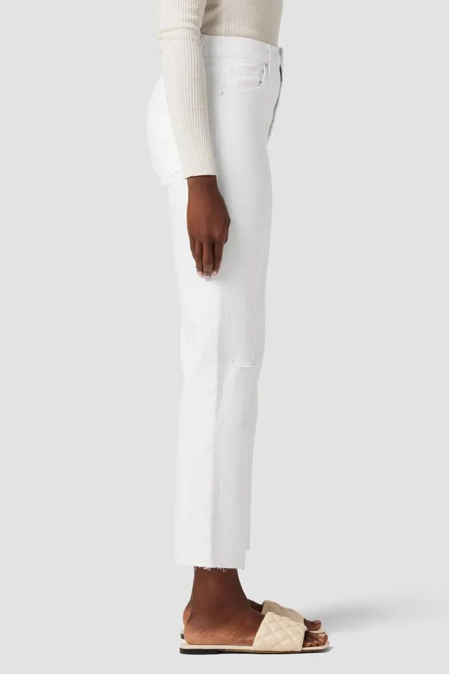 Straight Women Hudson Jeans Remi HighRise Straight Crop Jean Destructed White Shadow Straight Women Hudson Jeans Remi HighRise Straight Crop Jean Destructed White Shadow
