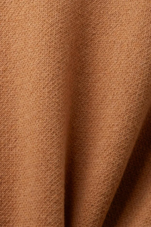 Sweaters Women Esprit Floral Jacquard Knit Cardigan Toffee