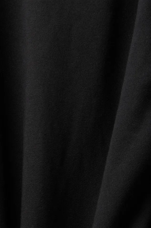 Sweatshirts Hoodies Men Esprit FullLength Zip Hoodie Black