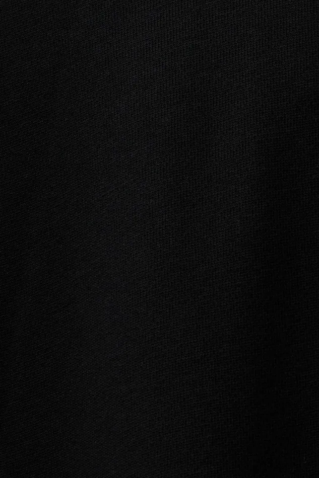 Sweatshirts Hoodies Men Esprit Nylon Paneled Hoodie Black