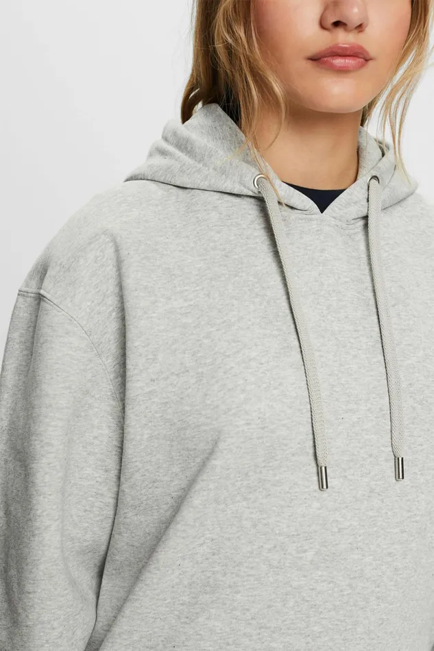 Sweatshirts Hoodies Women Esprit Oversized Hoodie Light Grey