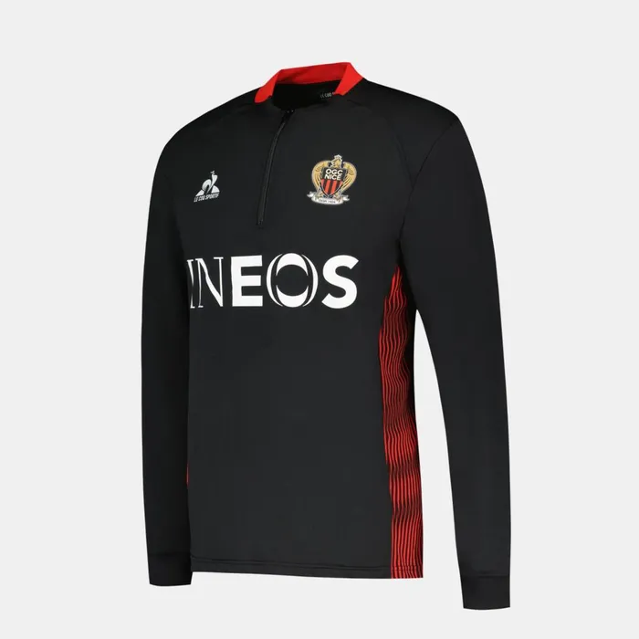 Sweatshirts Men Le Coq Sportif OGC Nice 8211 Training Resistance Sweatshirt Black