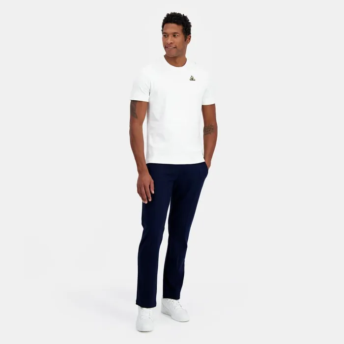 Tshirts And Tops Men Le Coq Sportif Coq D039or TShirt En Interlock 240g Coton Marshmallow