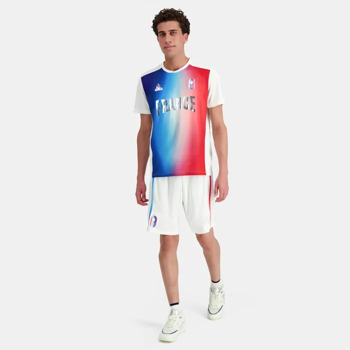 Tshirts And Tops Men Le Coq Sportif France039s Olympic Team Jersey Marshmallow Gradiant Bbr Tshirts And Tops Men Le Coq Sportif France039s Olympic Team Jersey Marshmallow Gradiant Bbr
