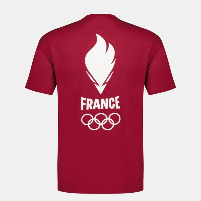 Tshirts And Tops Men Le Coq Sportif France039s Olympic Team TShirt Rio Red