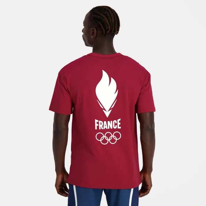 Tshirts And Tops Men Le Coq Sportif France039s Olympic Team TShirt Rio Red