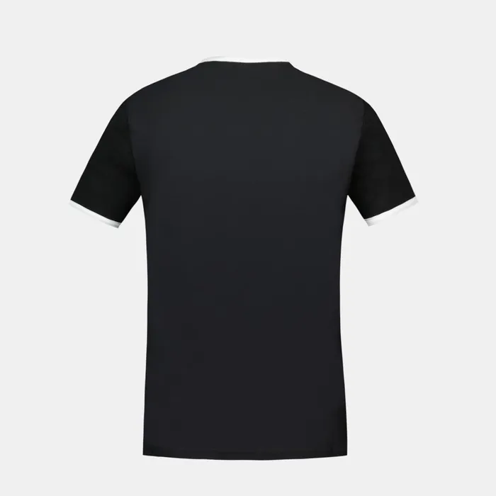 Tshirts And Tops Men Le Coq Sportif Tennis TShirt Black Tshirts And Tops Men Le Coq Sportif Tennis TShirt Black