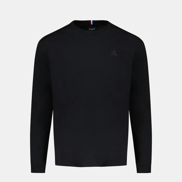 Tshirts And Tops Men Le Coq Sportif Ton Sur Ton LongSleeve TShirt Black