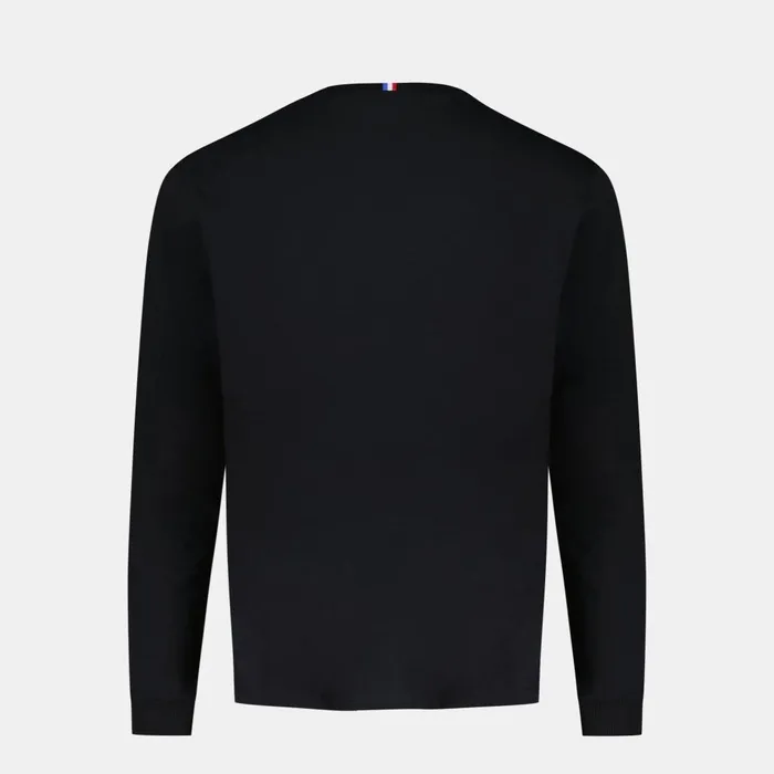 Tshirts And Tops Men Le Coq Sportif Ton Sur Ton LongSleeve TShirt Black