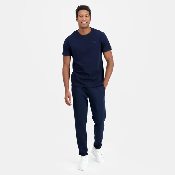 Tshirts And Tops Men Le Coq Sportif Ton Sur Ton TShirt Dark Velvet Tshirts And Tops Men Le Coq Sportif Ton Sur Ton TShirt Dark Velvet