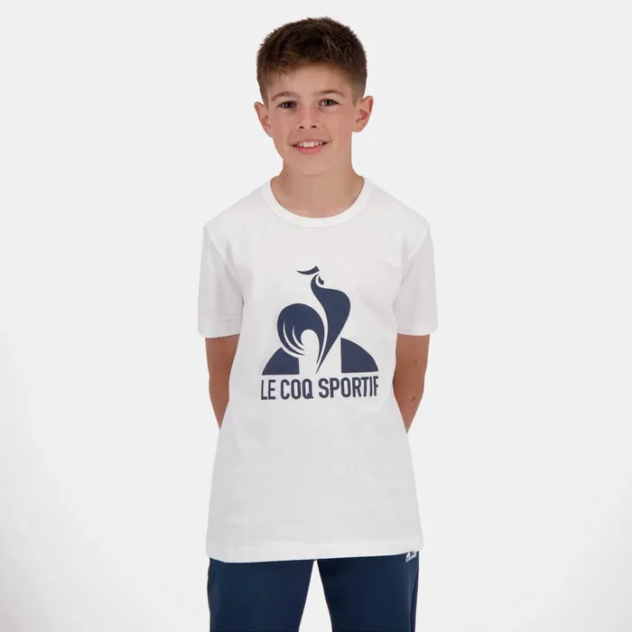Tshirts Kids Le Coq Sportif Essentiels TShirt Kids New Optical White