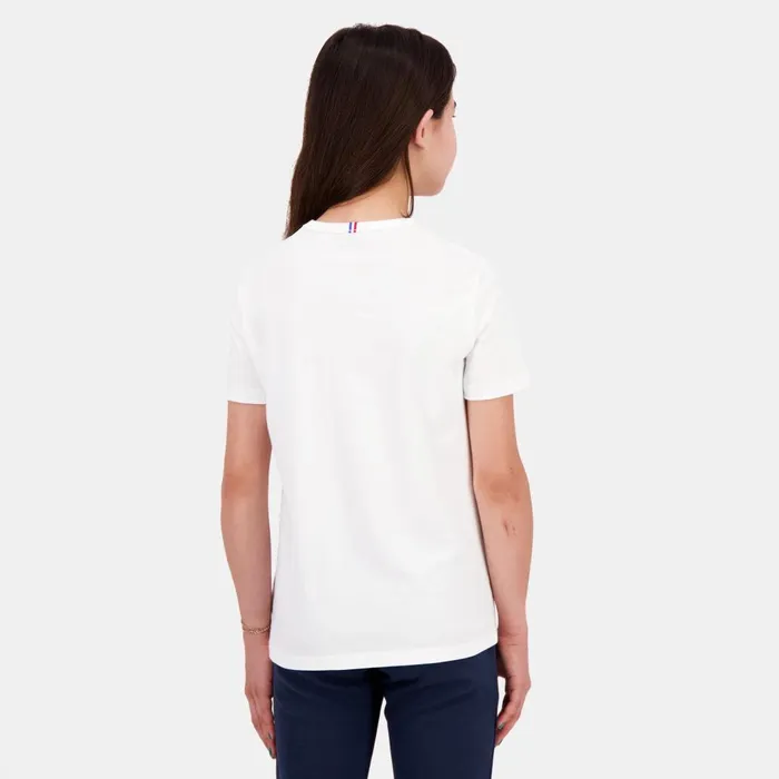 Tshirts Kids Le Coq Sportif Essentiels TShirt Kids New Optical White Tshirts Kids Le Coq Sportif Essentiels TShirt Kids New Optical White