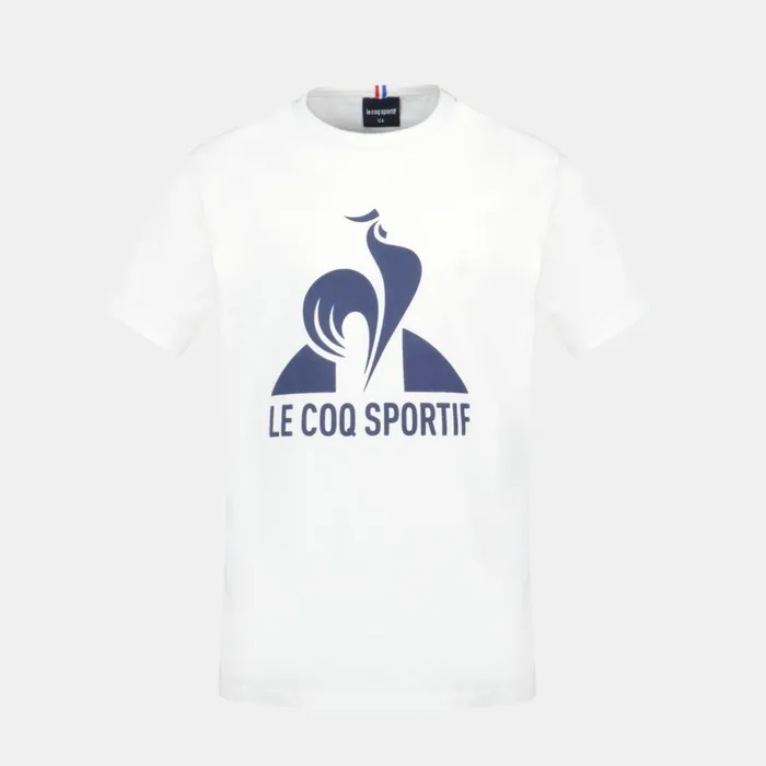 Tshirts Kids Le Coq Sportif Essentiels TShirt Kids New Optical White Tshirts Kids Le Coq Sportif Essentiels TShirt Kids New Optical White