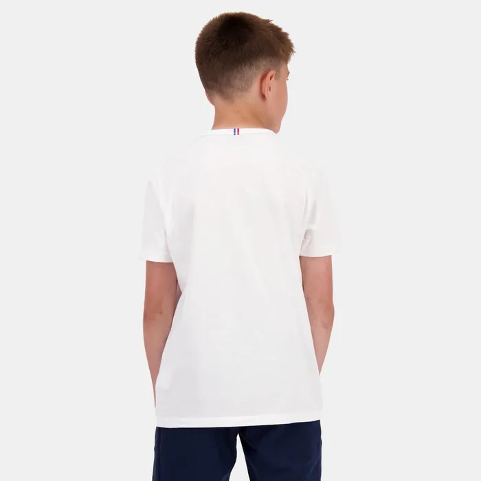 Tshirts Kids Le Coq Sportif Essentiels TShirt Kids New Optical White Tshirts Kids Le Coq Sportif Essentiels TShirt Kids New Optical White