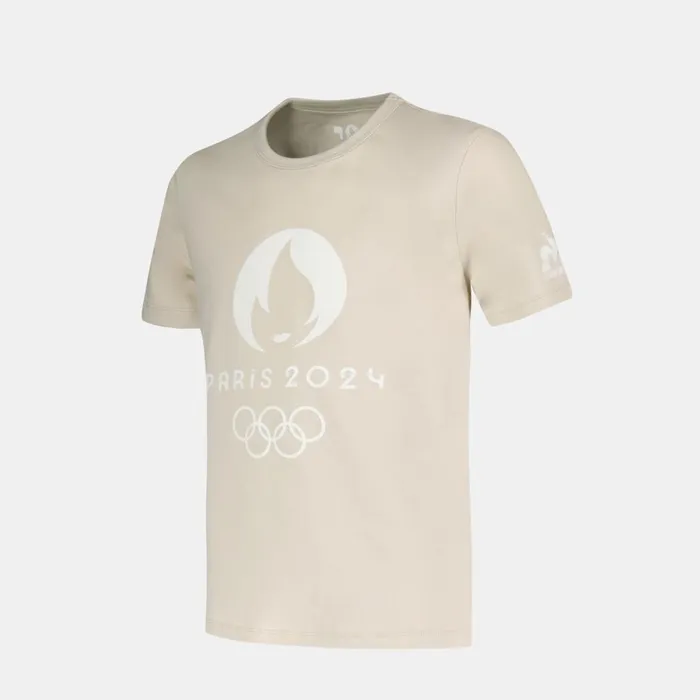 Tshirts Kids Le Coq Sportif Paris 2024 TShirt Kids Peyote Tshirts Kids Le Coq Sportif Paris 2024 TShirt Kids Peyote
