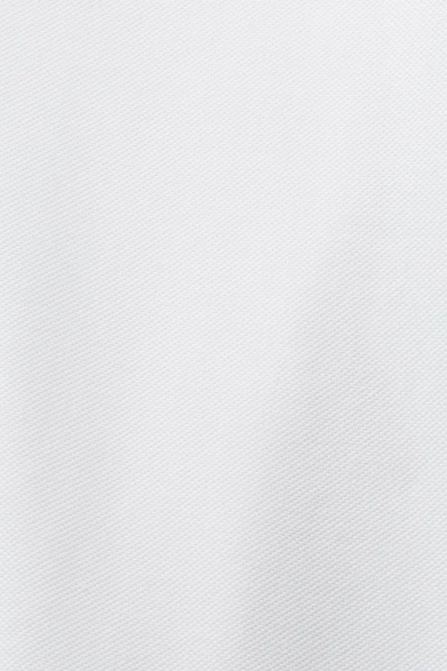 TShirts Polos Men Esprit Cotton Pique Polo Shirt White