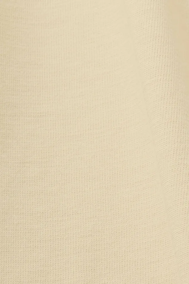 TShirts Polos Men Esprit Jersey TShirt With A Print 100 Cotton Khaki Beige