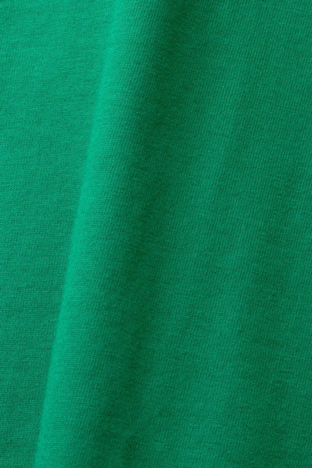 TShirts Polos Men Esprit Logo Print Cotton TShirt Dark Green