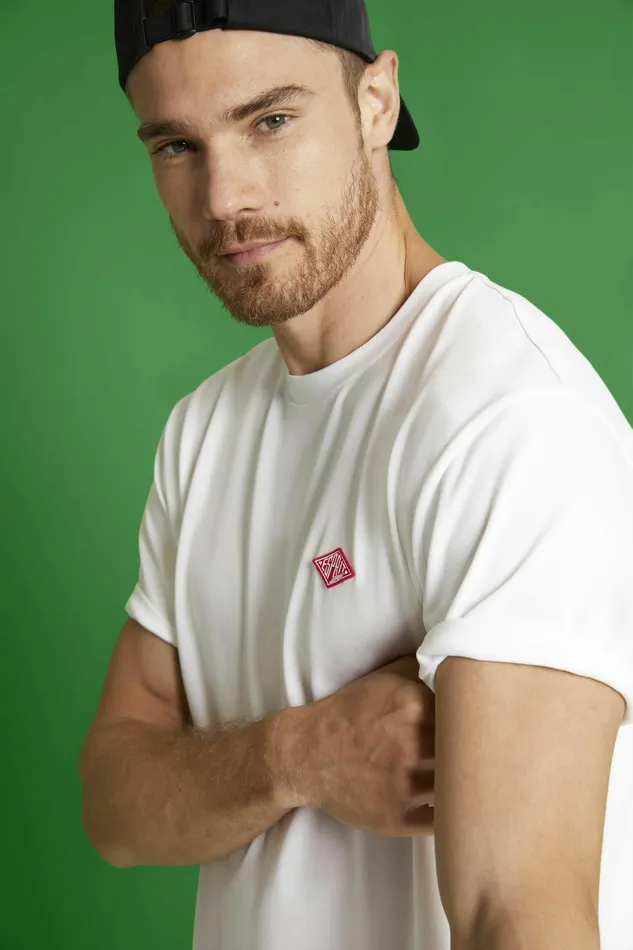 TShirts Polos Men Esprit Unisex Logo CottonJersey TShirt White