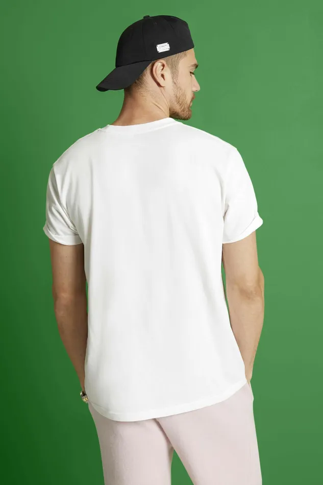 TShirts Polos Men Esprit Unisex Logo CottonJersey TShirt White