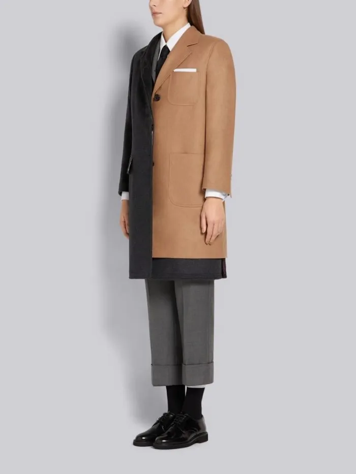 Thom Browne Calf Leather Micro Sole Uniform Shoe Black Women Brogues and Loafers
